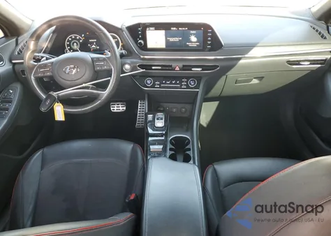 2021 Hyundai Sonata Sel Plus из США, поврежденный, VIN 5NPEJ4J28MH110023